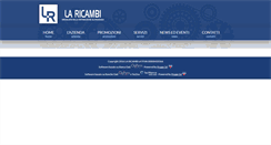 Desktop Screenshot of laricambi.com